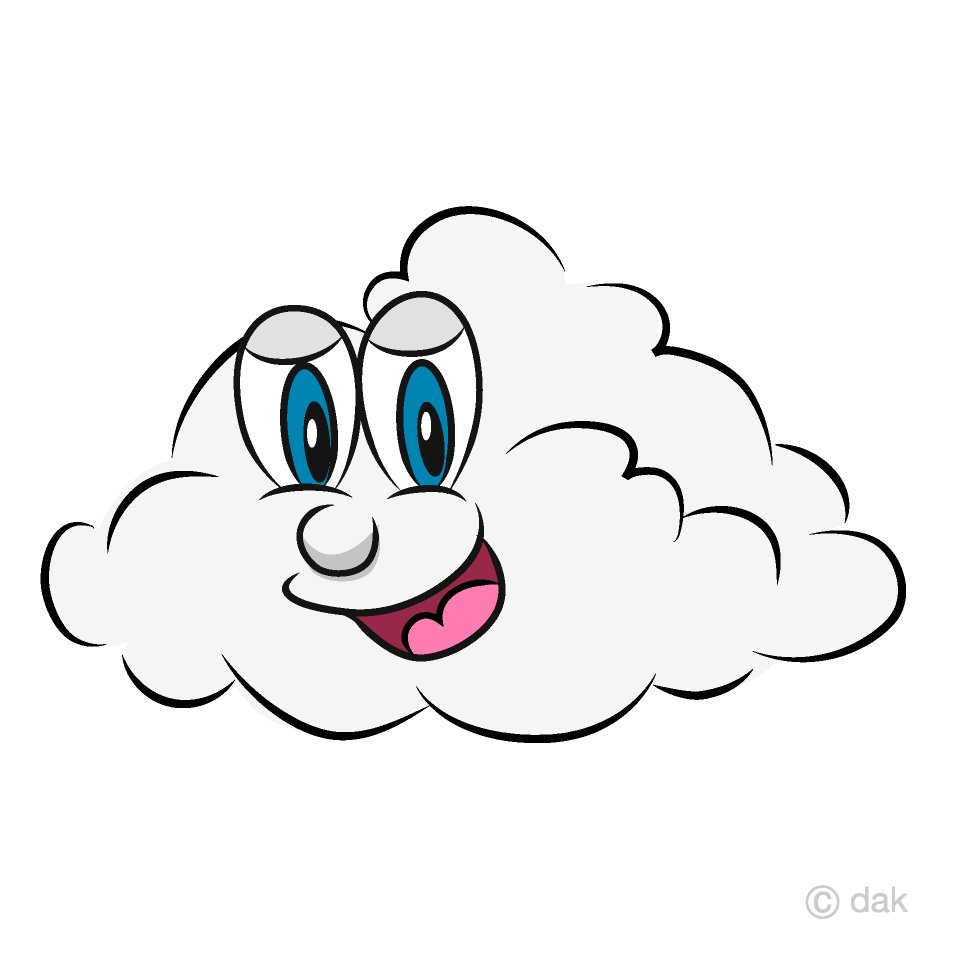 Cloud Cartoon Free PNG Image｜Illustoon