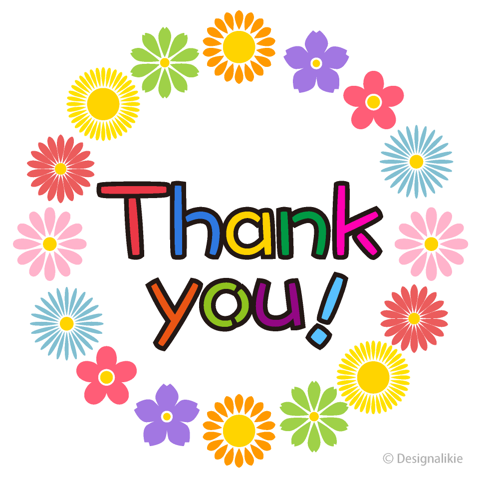 Thank You Clipart Free Images Clipart Image Free Clipart Flower Thank ...