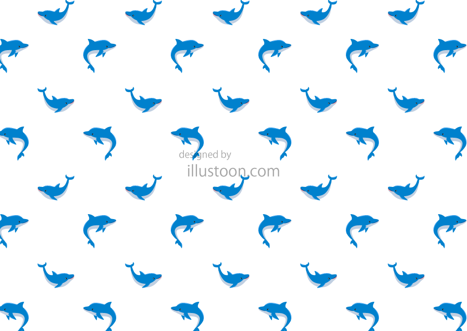 Cute Dolphins Pattern
