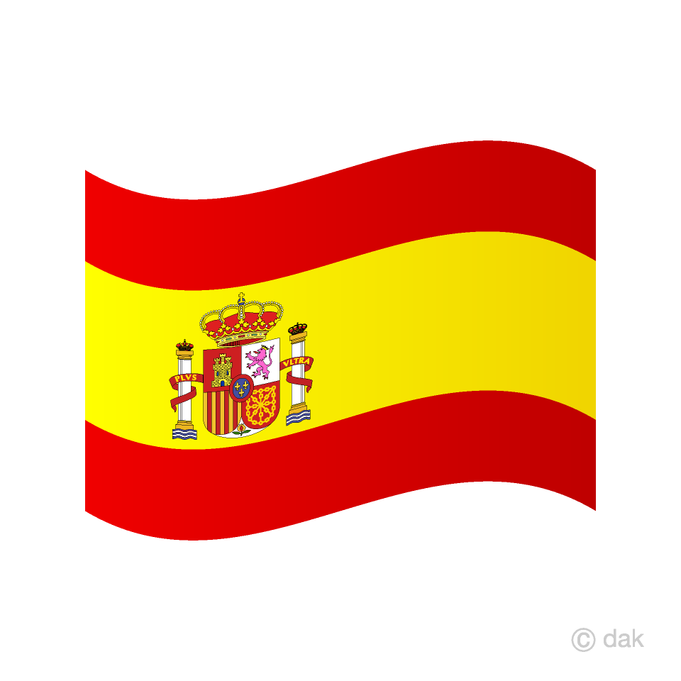 mano de dibujos animados sosteniendo la bandera española. bandera de españa,  ilustración conceptual, vector aislado de diseño plano. 12875397 Vector en  Vecteezy