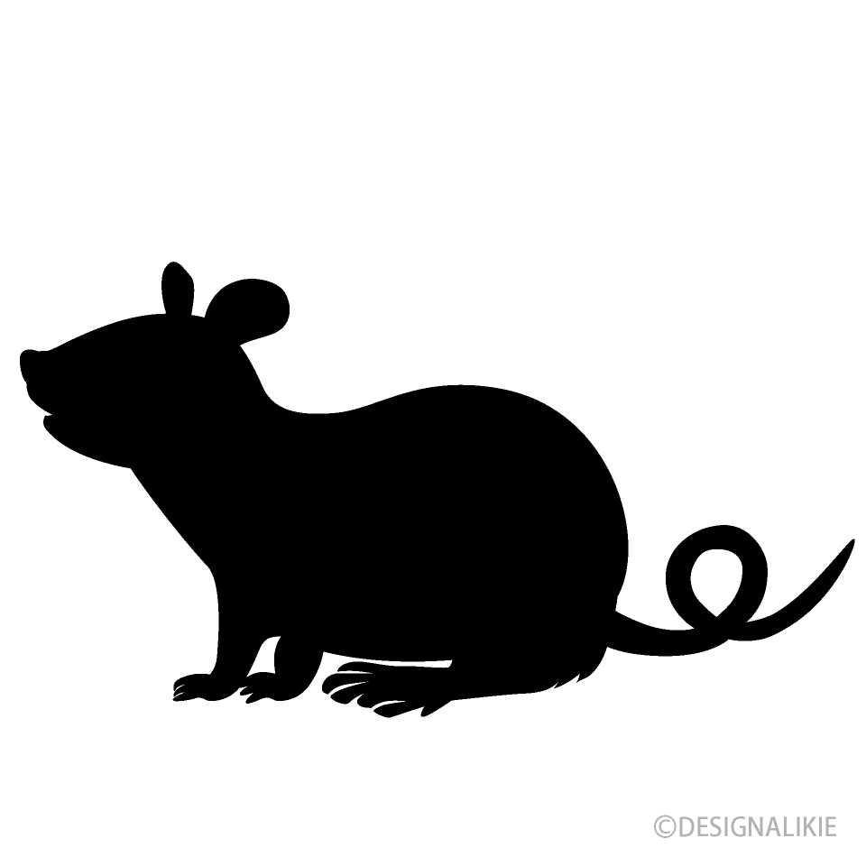 Ratón Blanco y Negro Gratis Dibujos Animados Imágene｜Illustoon ES