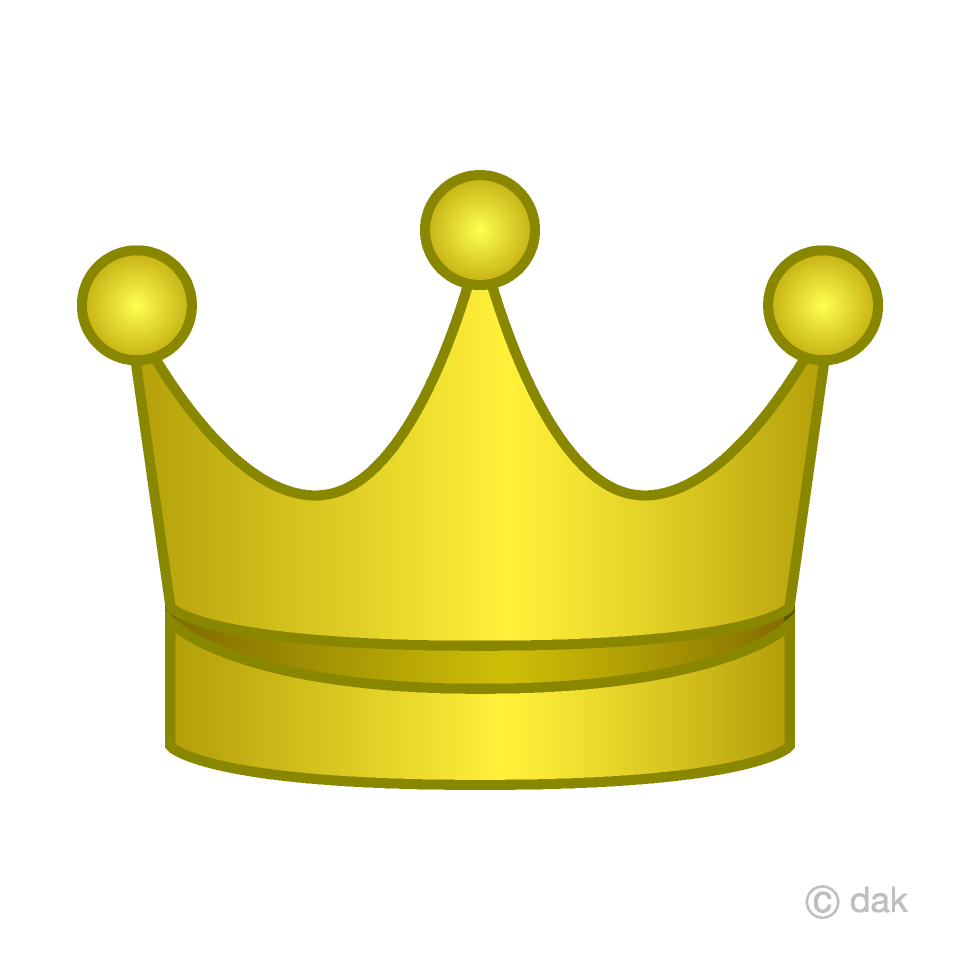 Corona de oro simple