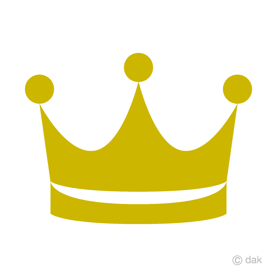 Símbolo de la corona de oro Gratis Dibujos Animados Imágene｜Illustoon ES