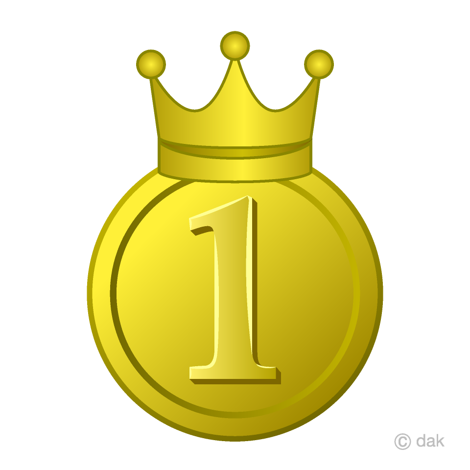 Gold Crown Medal in 1st Place