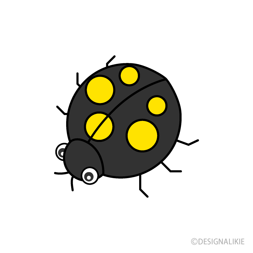 Yellow Dot Ladybug