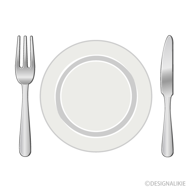 Dish, Knife and Fork