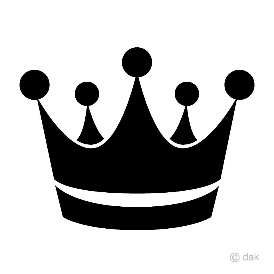 Silueta de corona de rey