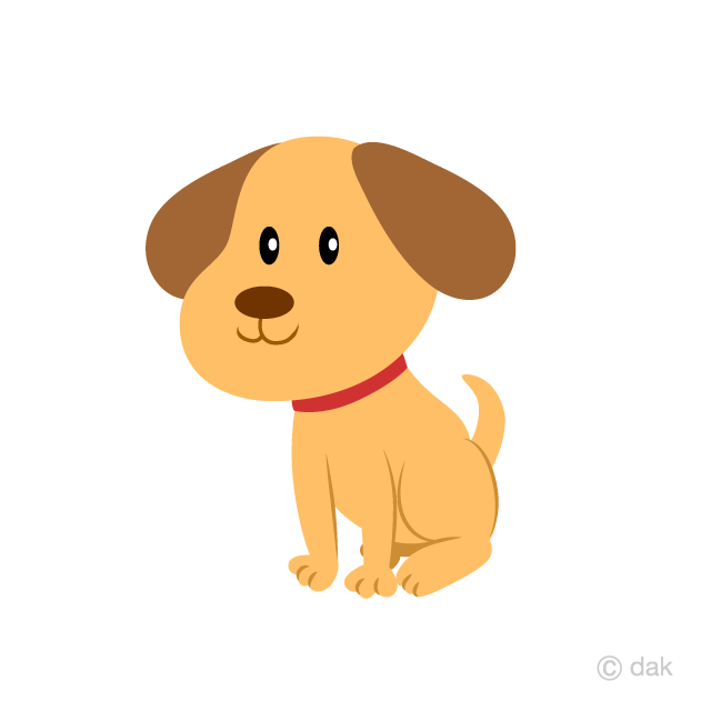 Cute Puppy Clip Art Free PNG Image｜Illustoon