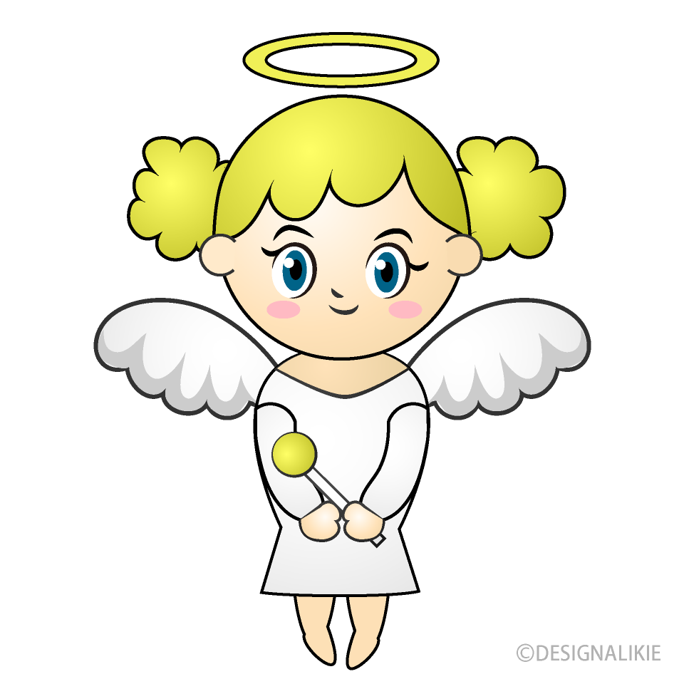 Angel Cartoon Free PNG Image｜Illustoon