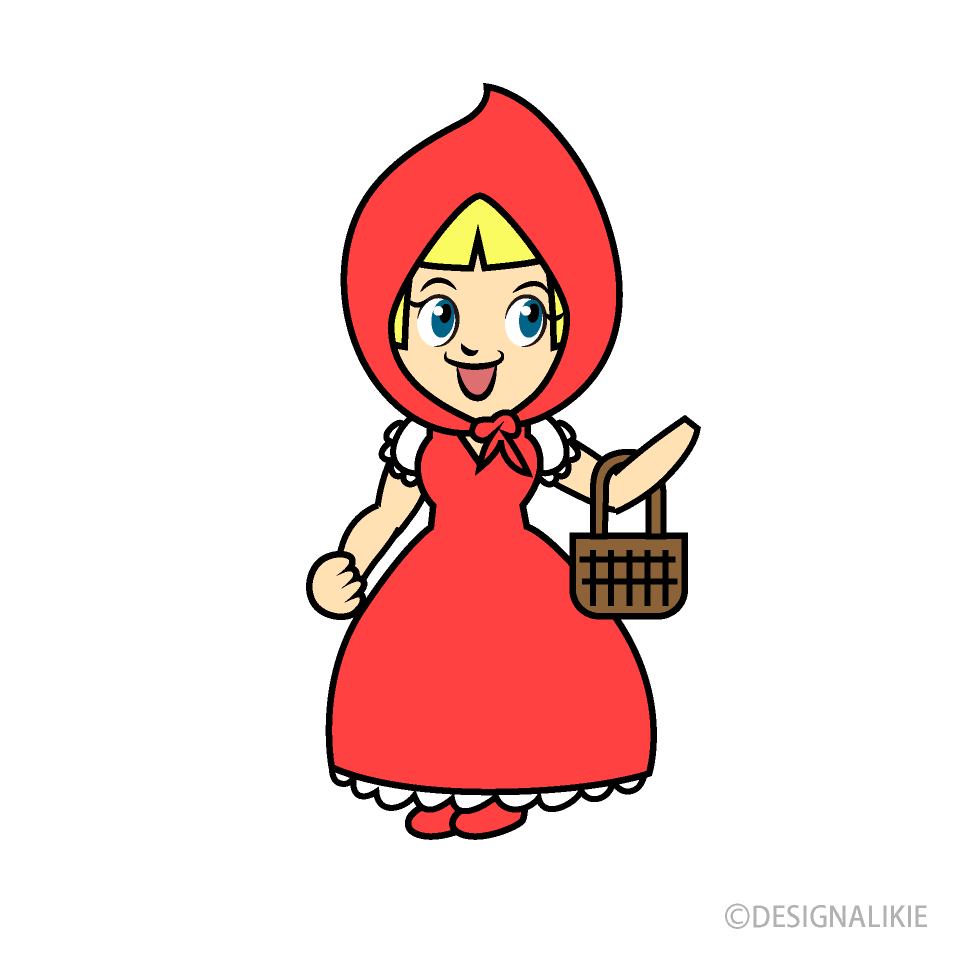 Caperucita roja Gratis Dibujos Animados Imágene｜Illustoon ES