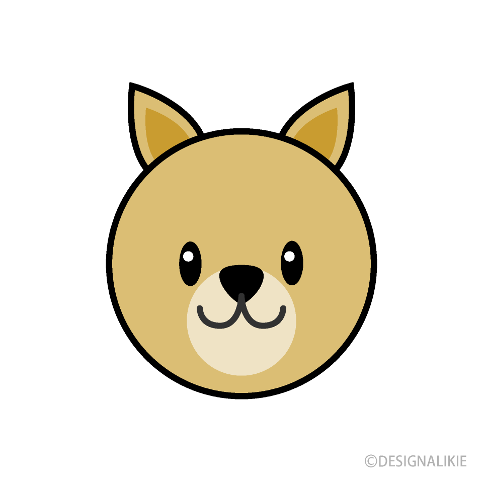 Simple Dog Face