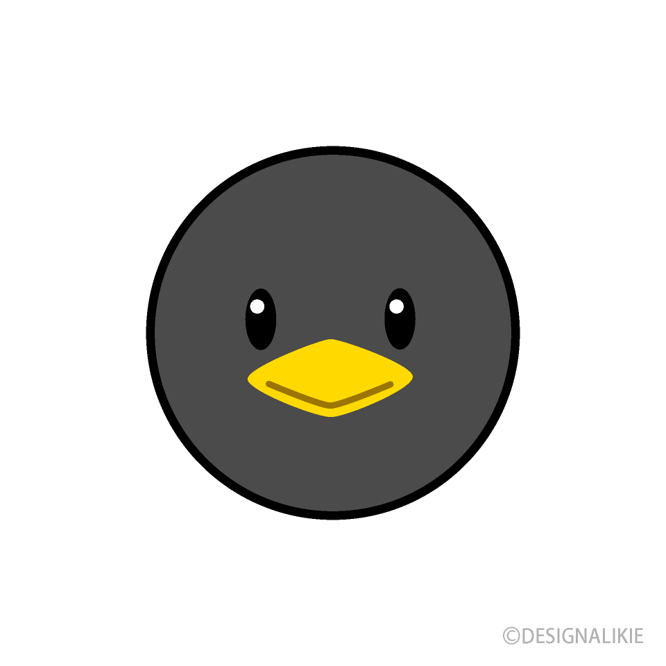 Simple Penguin Face