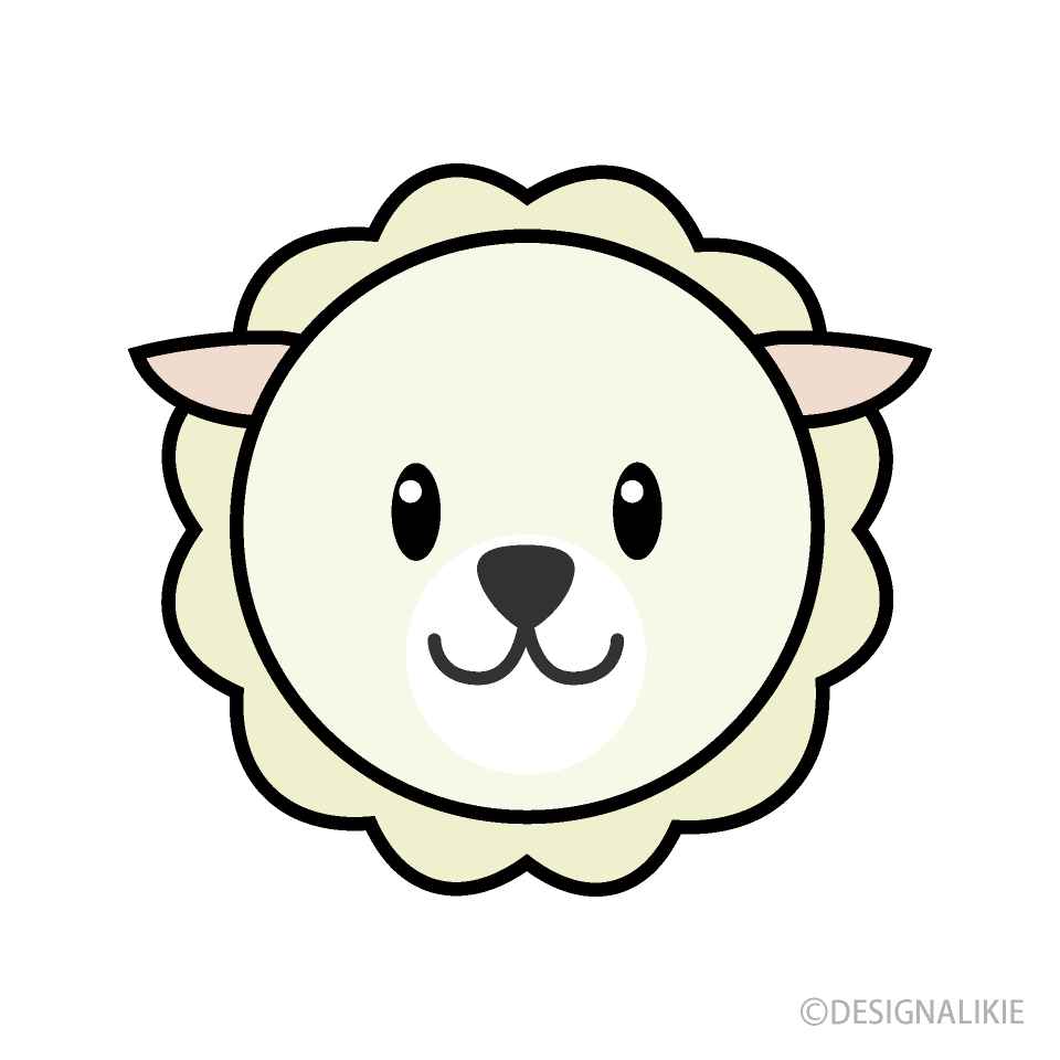 Simple Sheep Face