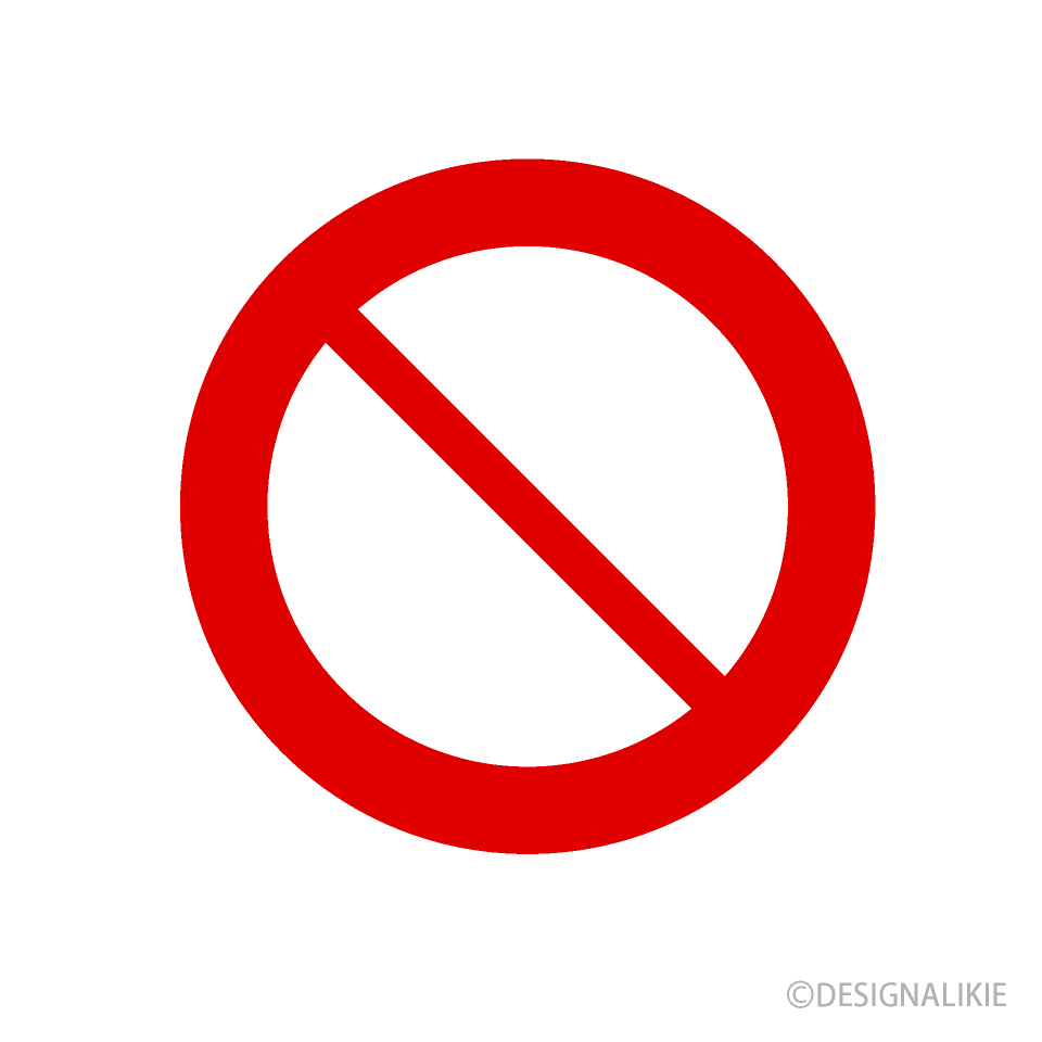 Prohibition Sign