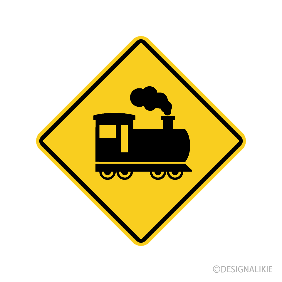 Train Warning Sign