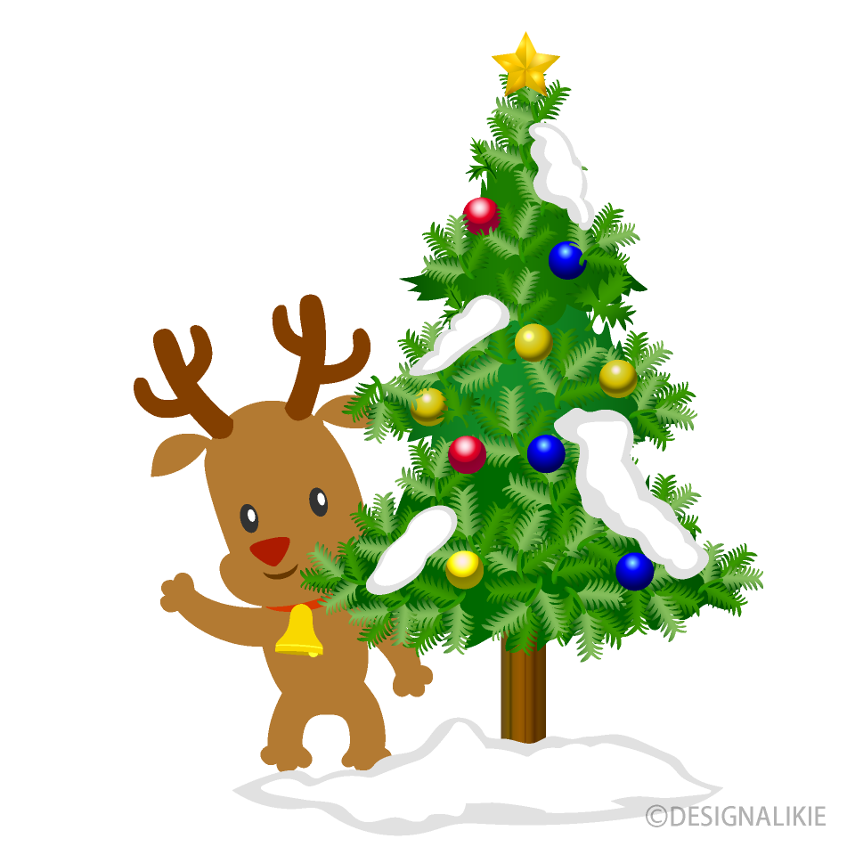 Christmas Tree and Reindeer