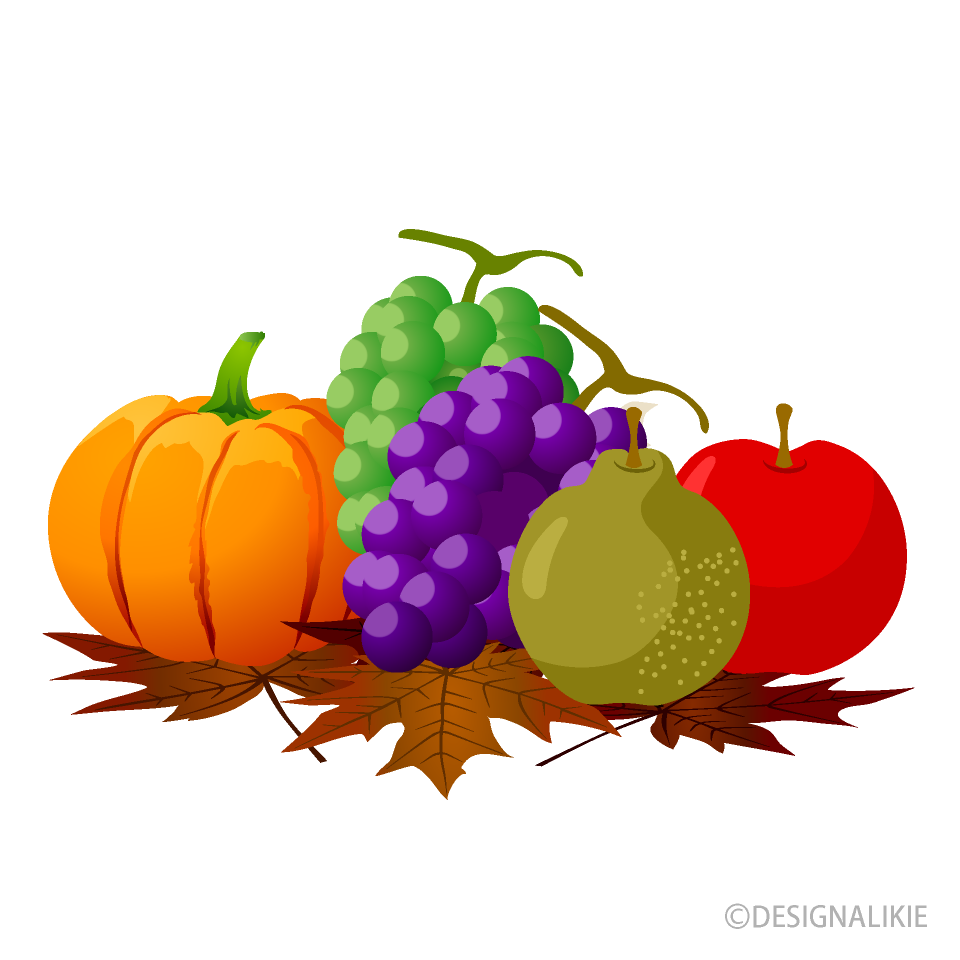 Many Fruits and Falling Leaves