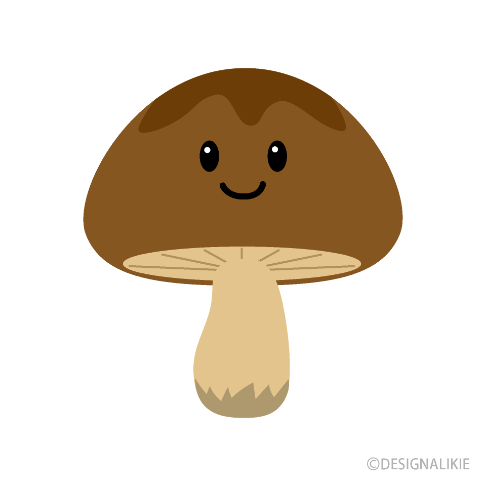 Cute Mushroom Character