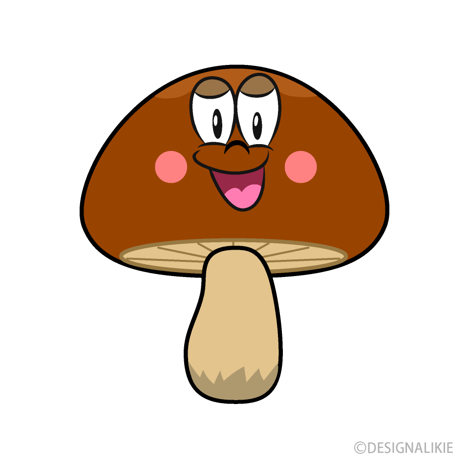 Mushroom Cartoon Free PNG Image｜Illustoon