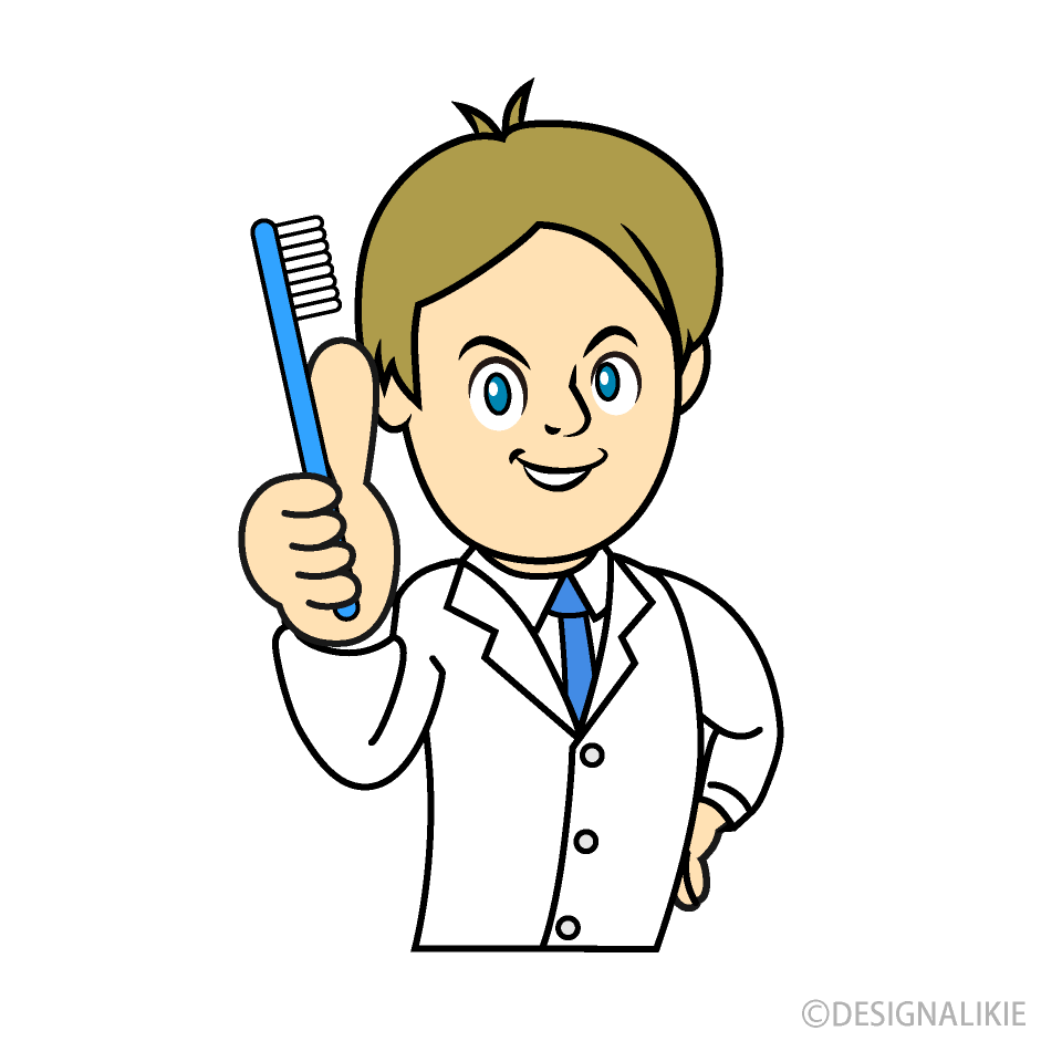 Dentist Cartoon Free PNG Image｜Illustoon