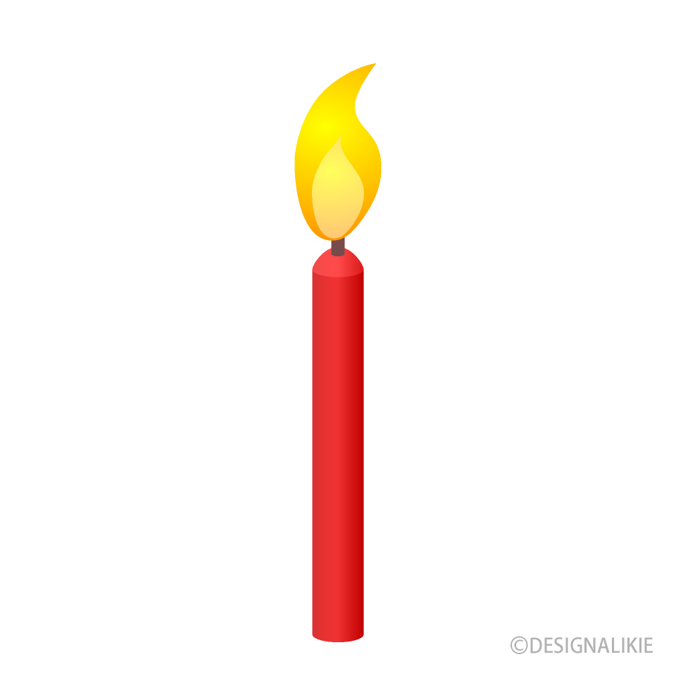 Red Candle Clip Art Free Png Image Illustoon