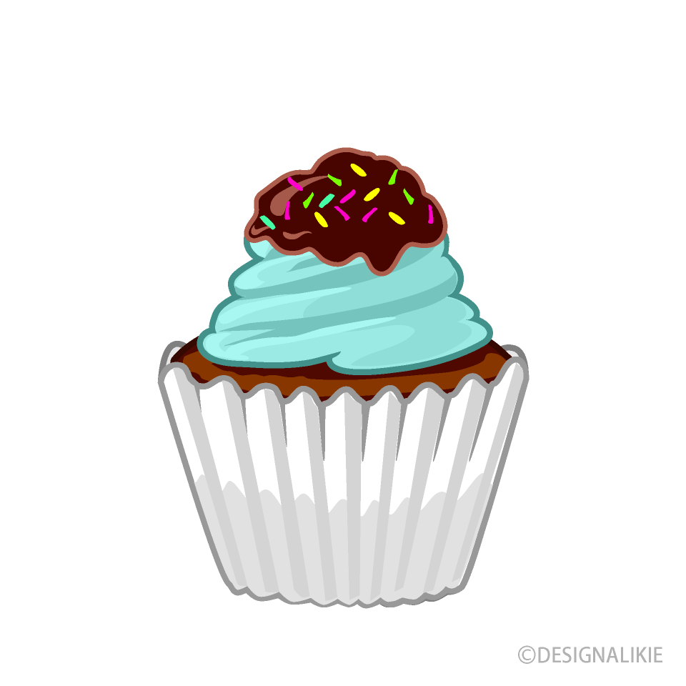 chocolate cupcake clip art