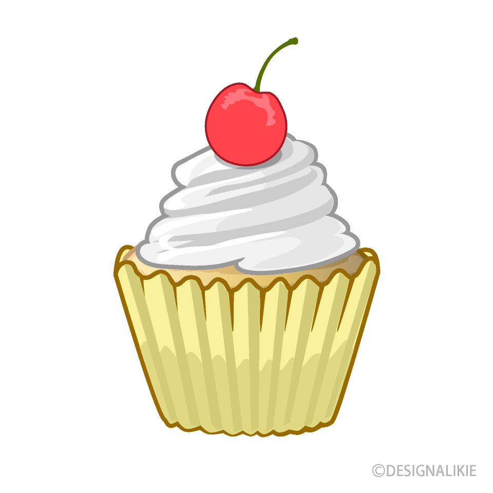 Cute Cherry Cupcake