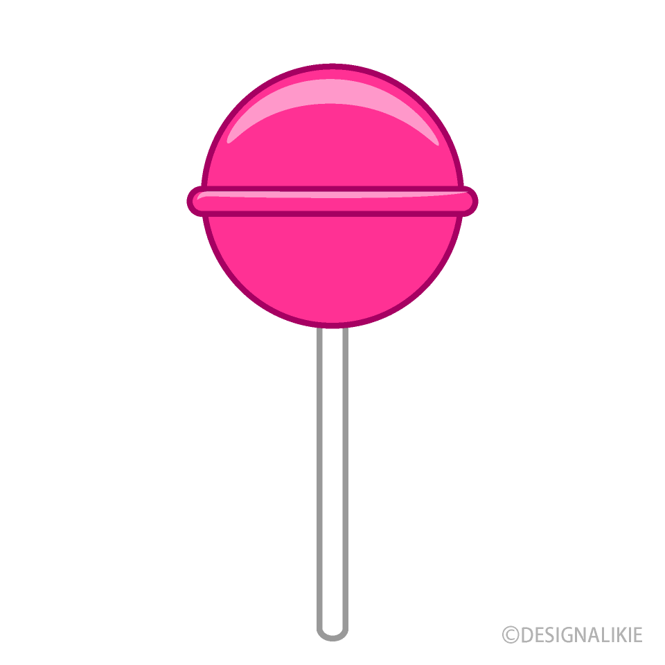 Pink Ball Lollipop