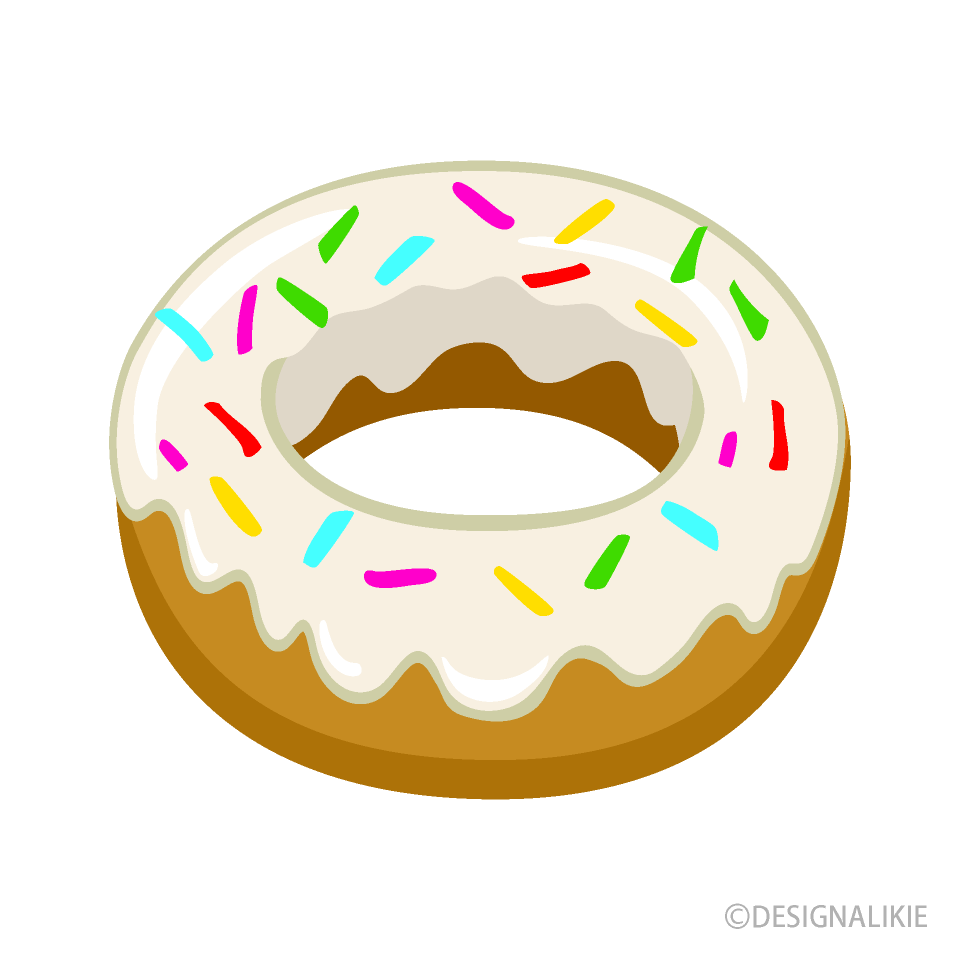 White Chocolate Donut