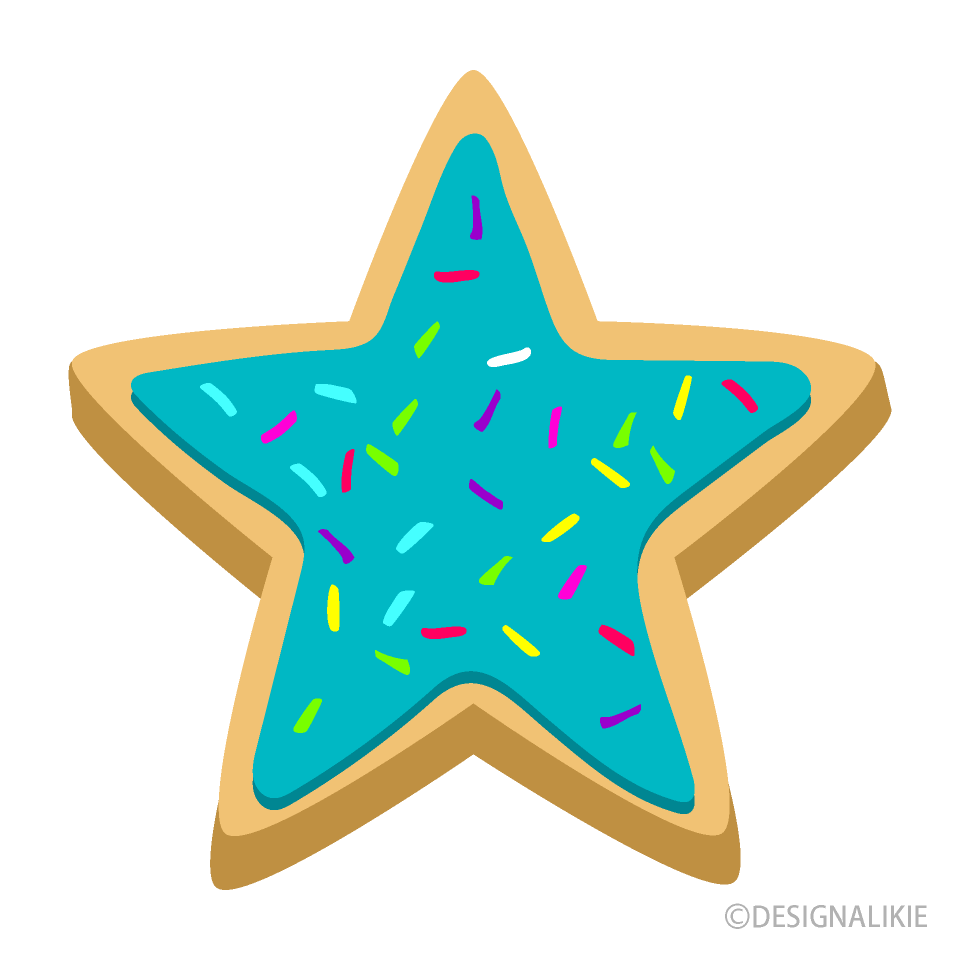 Blue Star Cookie