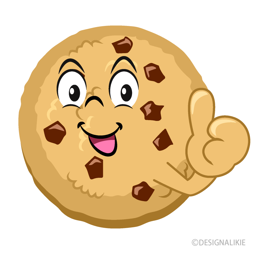Thumbs up Cookie Cartoon Free PNG Image｜Illustoon