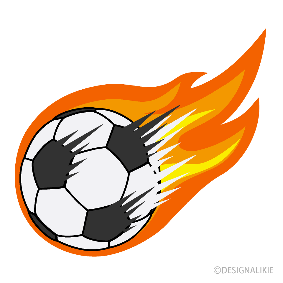 Amazing Flame Soccer Ball
