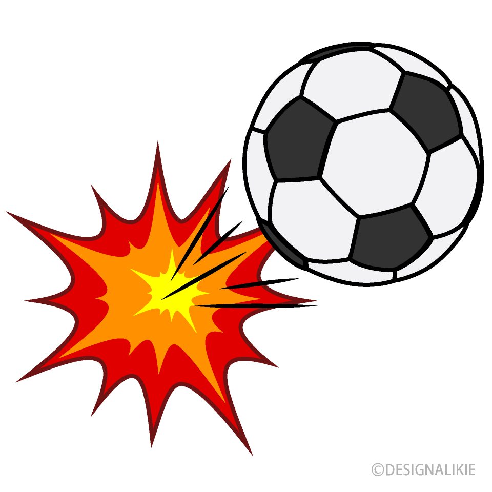 Kicked Soccer Ball
