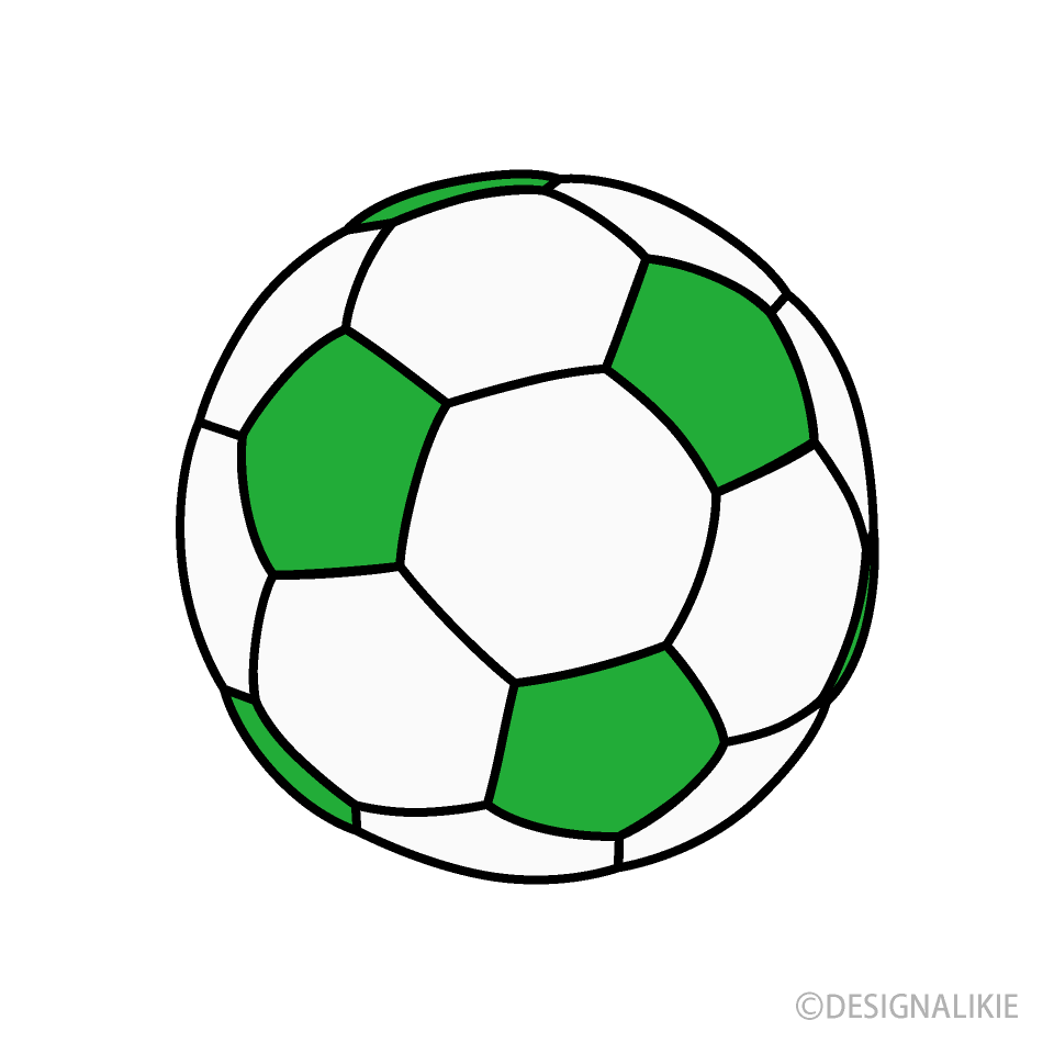 Green Soccer Ball