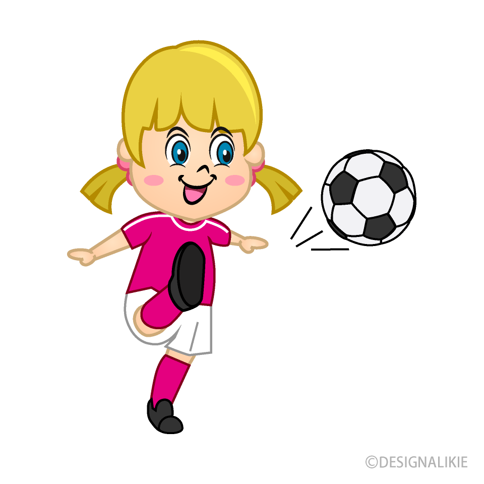 Balón de fútbol rojo Gratis Dibujos Animados Imágene｜Illustoon ES