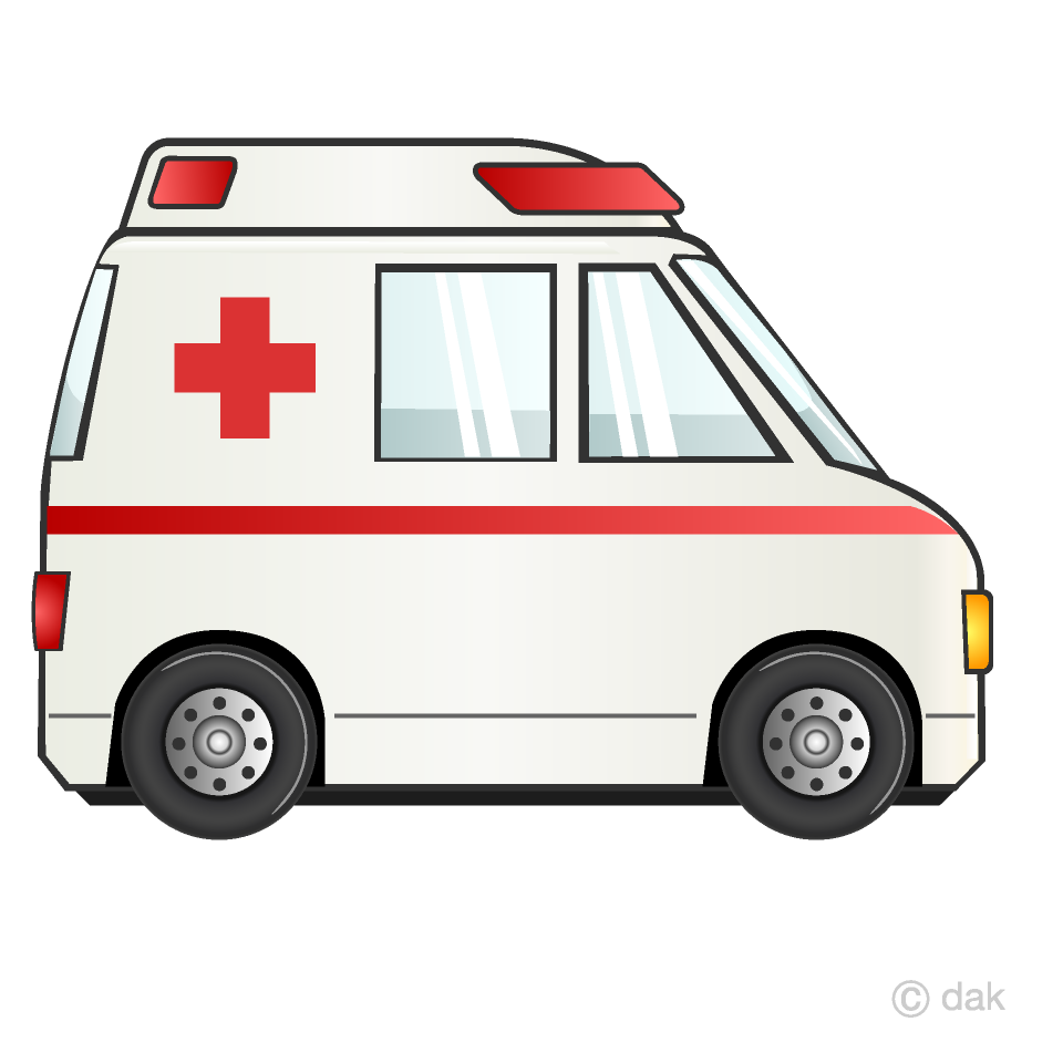 Ambulancia Gratis Dibujos Animados Imágene｜Illustoon ES