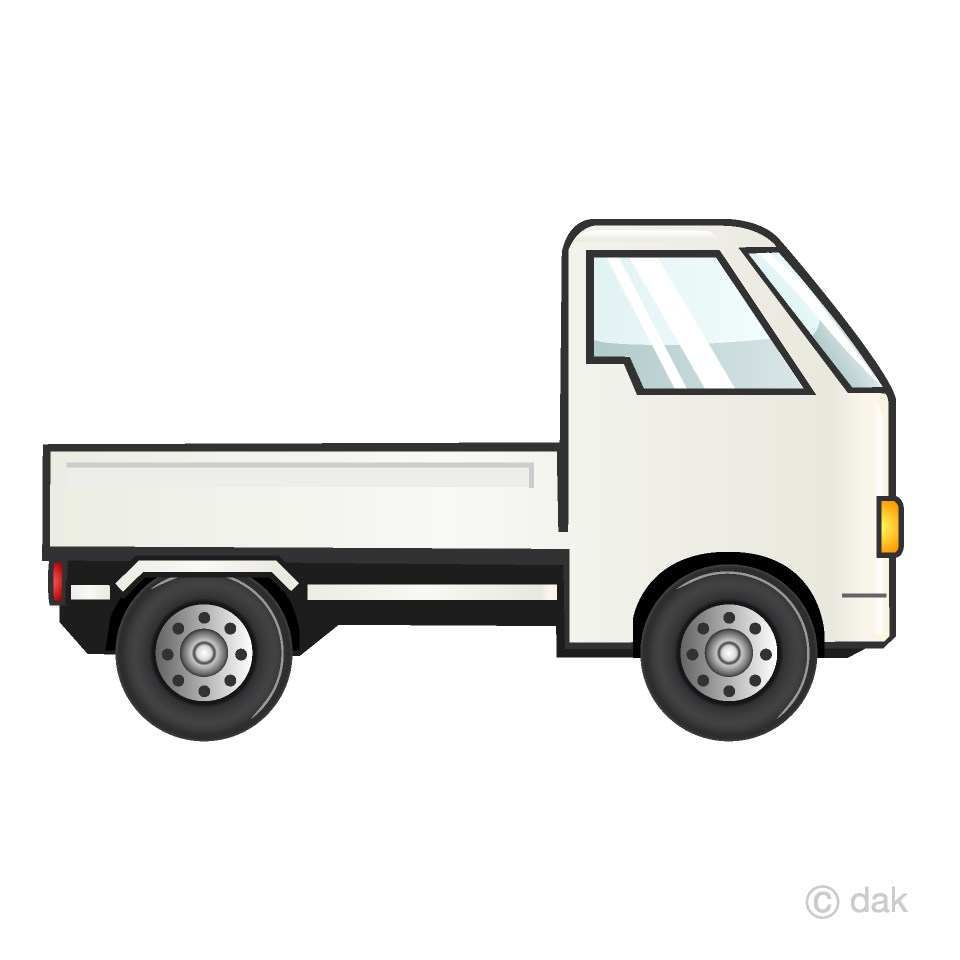 Light Truck Clip Art Free PNG Image｜Illustoon