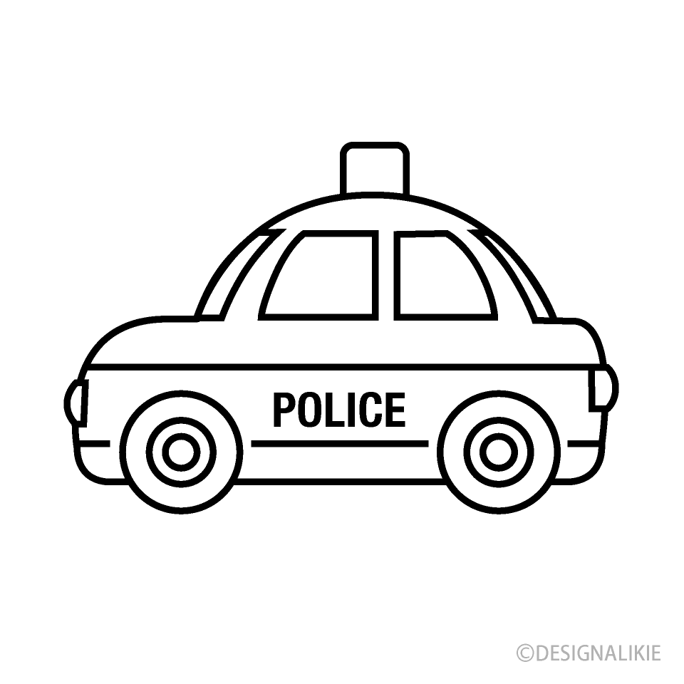 Police Car vector illustration template for many purpose. Drawing lesson  for children. Vector illustration 27460031 Vector Art at Vecteezy