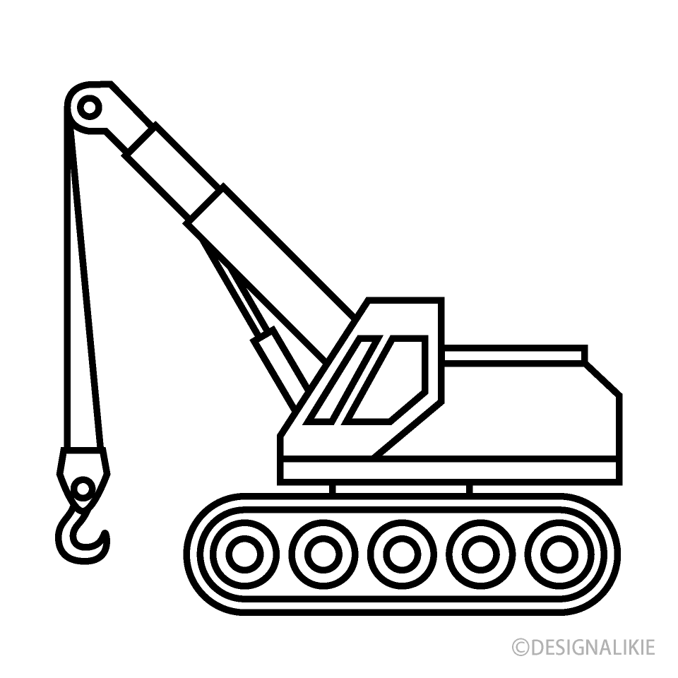 Car Drawing Mobile Crane Truck PNG 2048x1737px Car Automotive Design  Black And White Coloring Book Commercial