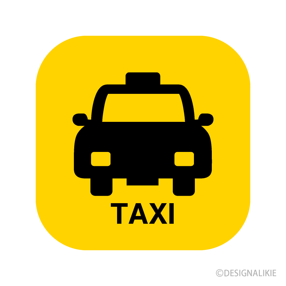 Taxi Yellow Sign