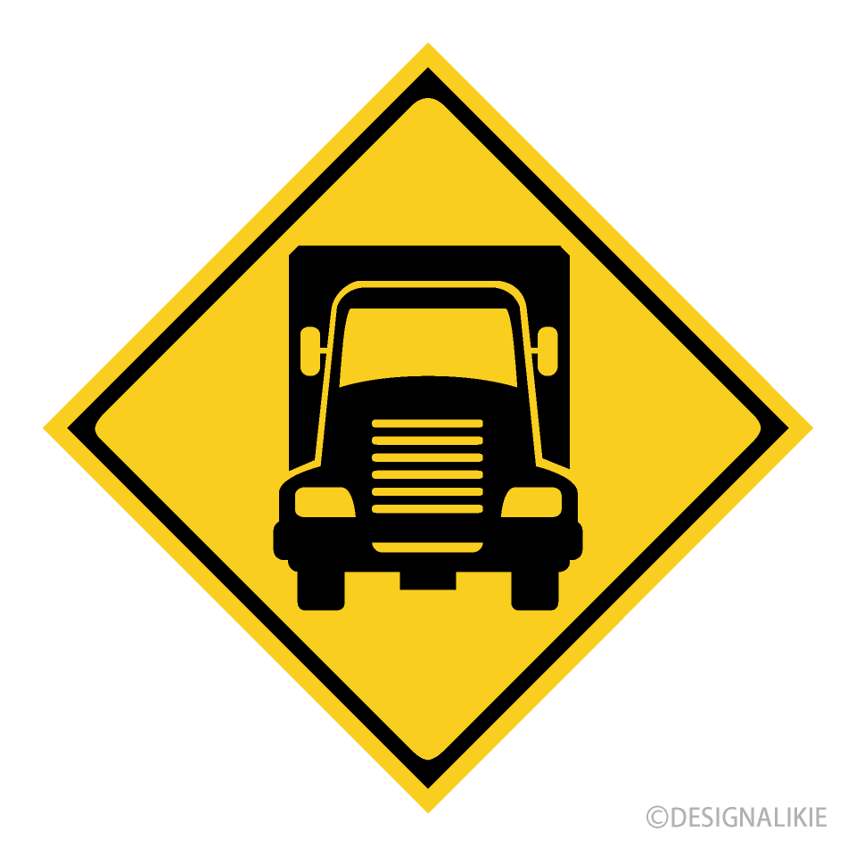 Truck Warning Sign