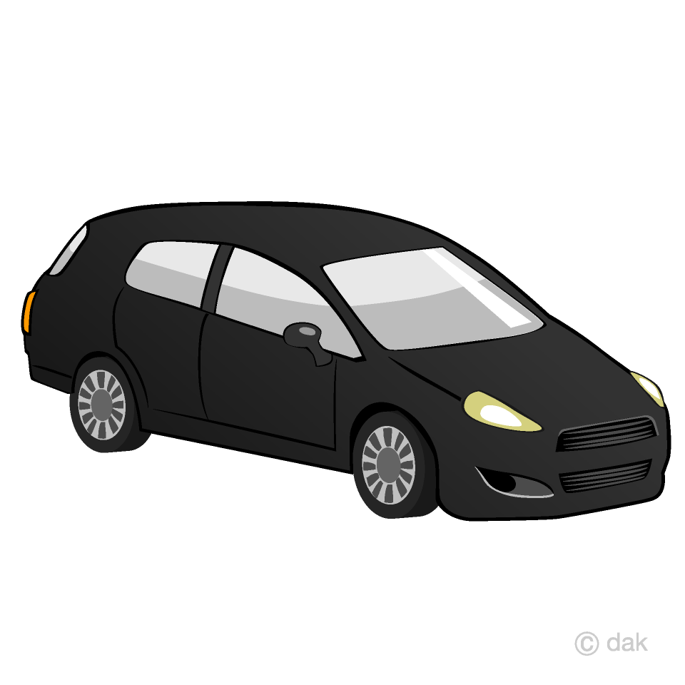 Carro negro Gratis Dibujos Animados Imágene｜Illustoon ES