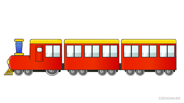 Red Train Three-Car