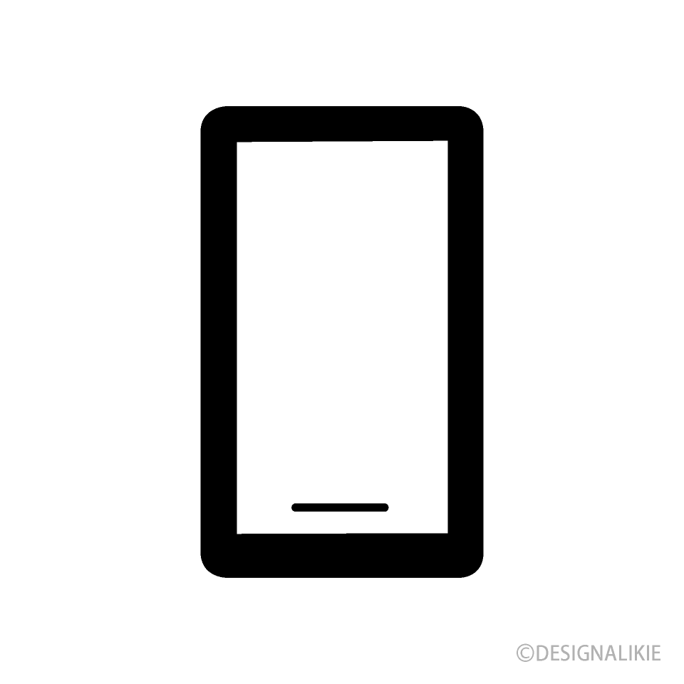 Smartphone with Buttons Symbol