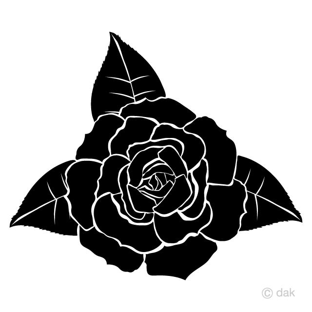 Black Rose Silhouette