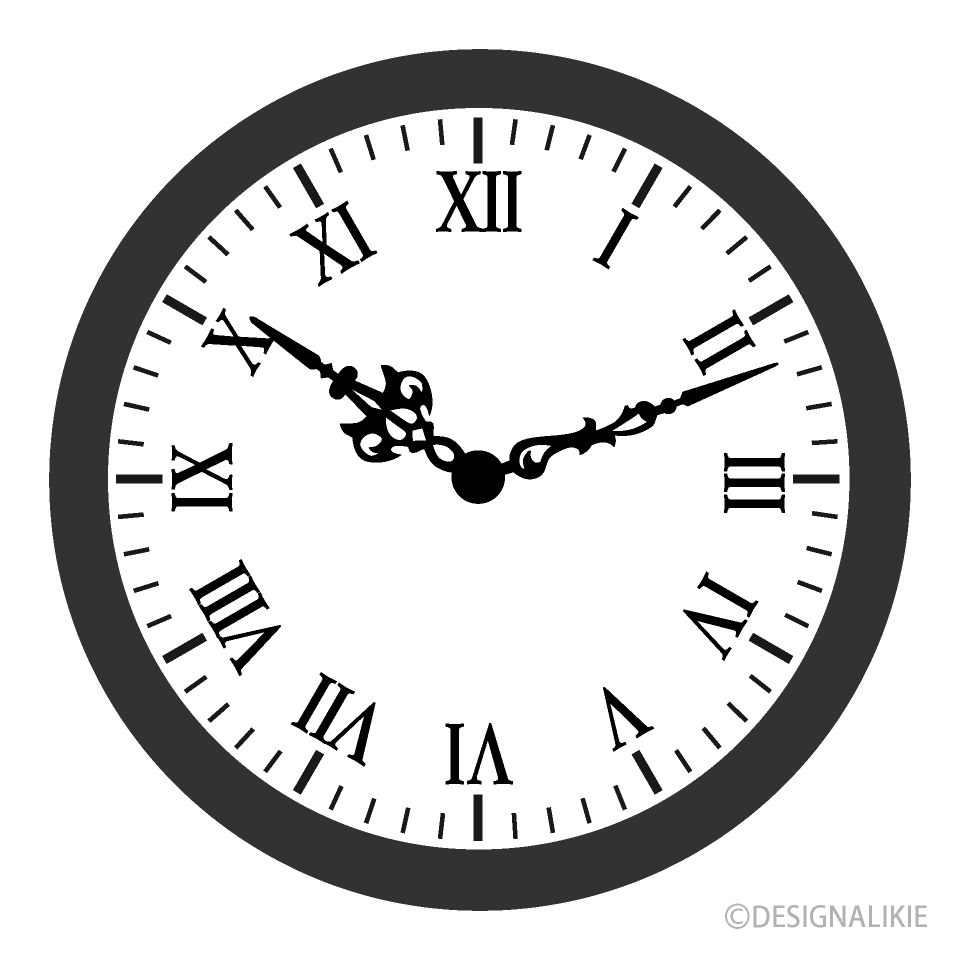 Simple Roman Numeral Clock