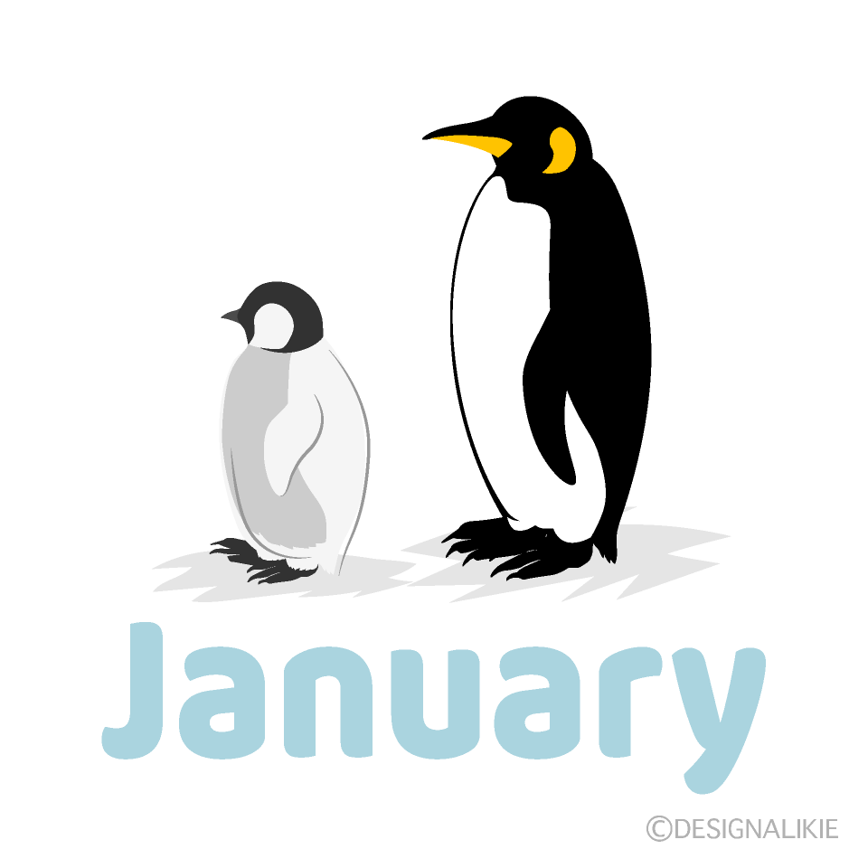 Parent and Child Penguin January