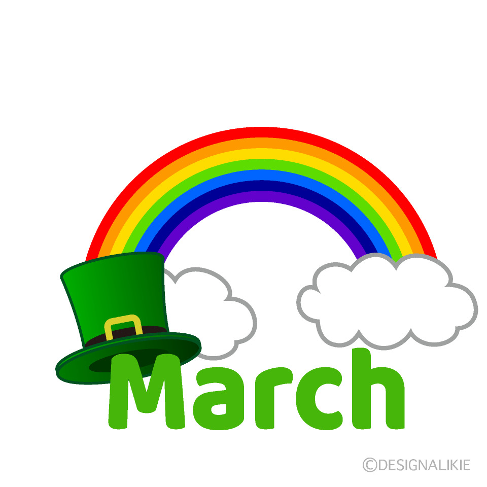 Rainbow and Green Hat March