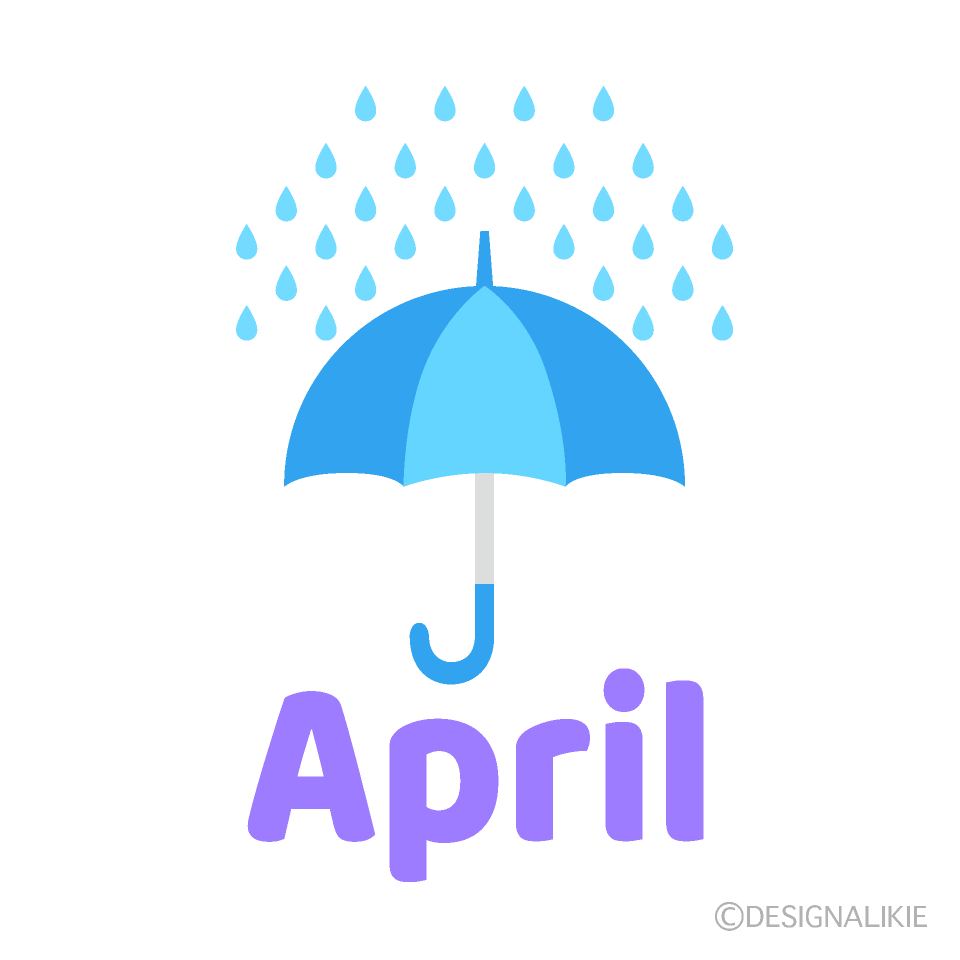 Rain Umbrella April
