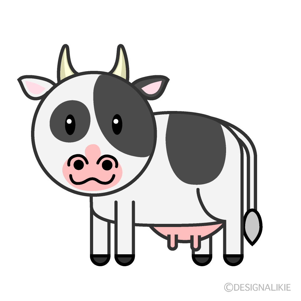 The vector drawing of a face of cow in style of sketch.:: tasmeemME.com